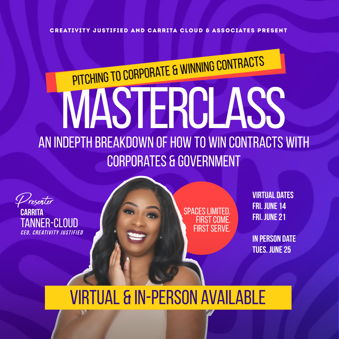 Pitching to Corporate Masterclass Experience